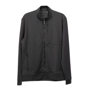 LA Golf Men’s Golf Zip Up Jacket in Black Size XL Activewear Athletic Jacket